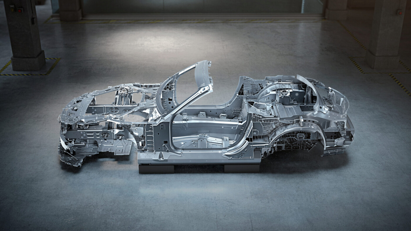 2022 Mercedes-Benz SL Roadster 2022 Mercedes-Benz SL Roadster metal frame