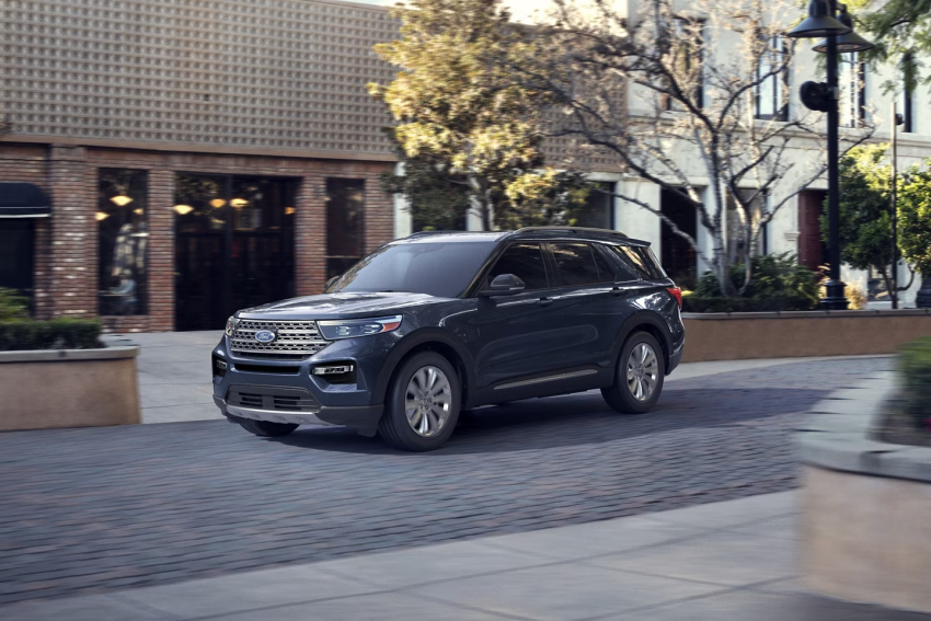 2024 Ford Explorer Limited in Stone Blue Metallic