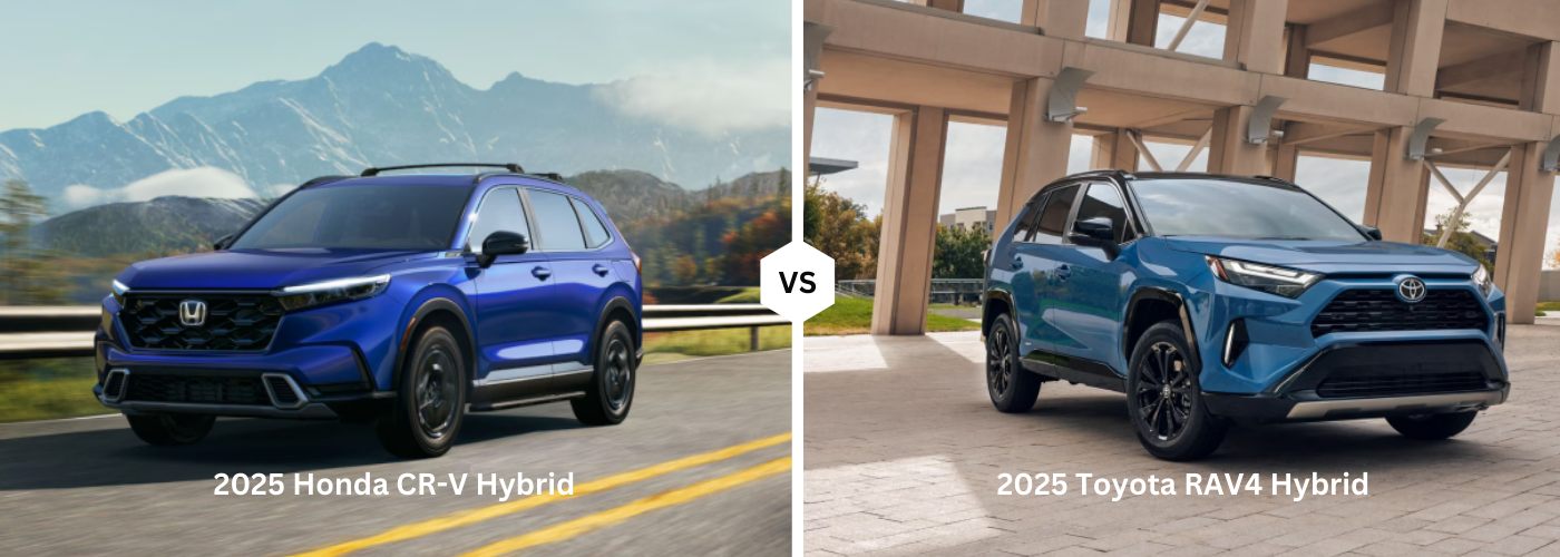 2025 Honda CR-V Hybrid vs. Toyota RAV4 Hybrid 2025 Honda CR-V Hybrid vs. Toyota RAV4 Hybrid