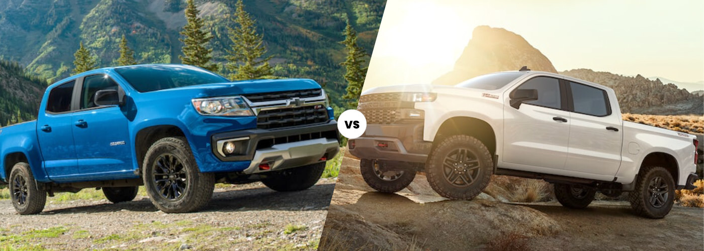 2022 Chevrolet Colorado vs. 2022 Chevrolet Silverado 1500 Limited