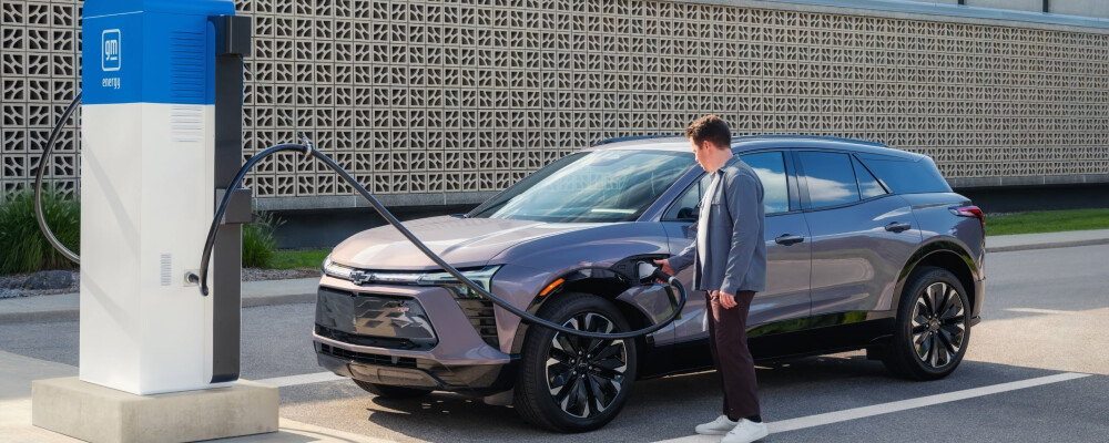 2024 Chevrolet Blazer EV Charging