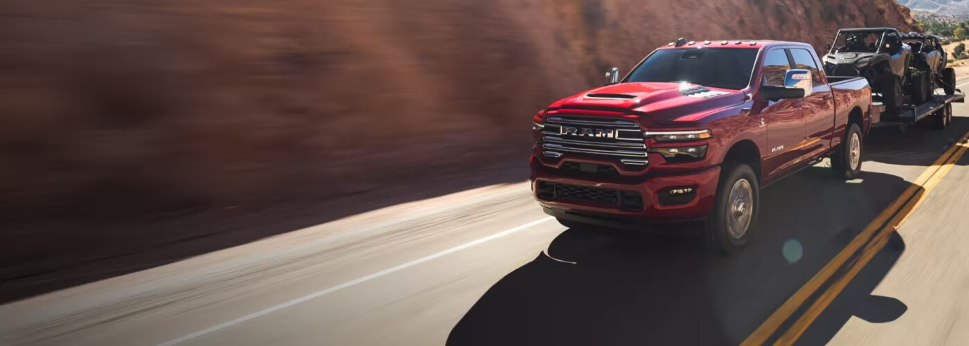 2026 Ram 2500 towing trailer