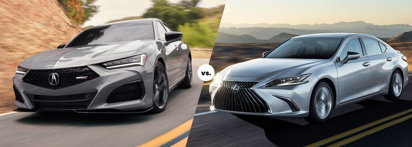 2024 Acura TLX vs. 2024 Lexus ES