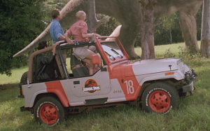 Original Jurassic Park Jeep Wrangler