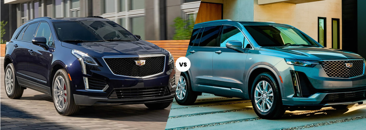 2022 Cadillac XT5 vs. 2022 Cadillac XT6 2022 Cadillac XT5 vs. 2022 Cadillac XT6