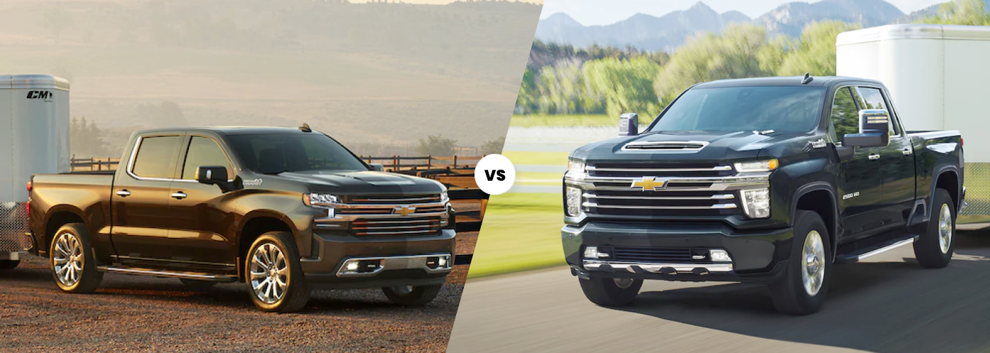 2021 Chevy Silverado 1500 vs. Silverado 2500 HD