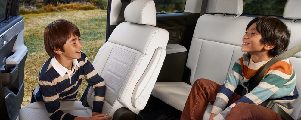 interior of 2026 Hyundai Santa Fe
