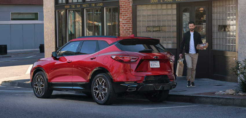 2026 Chevy Blazer RS in Radiant Red Tintcoat
