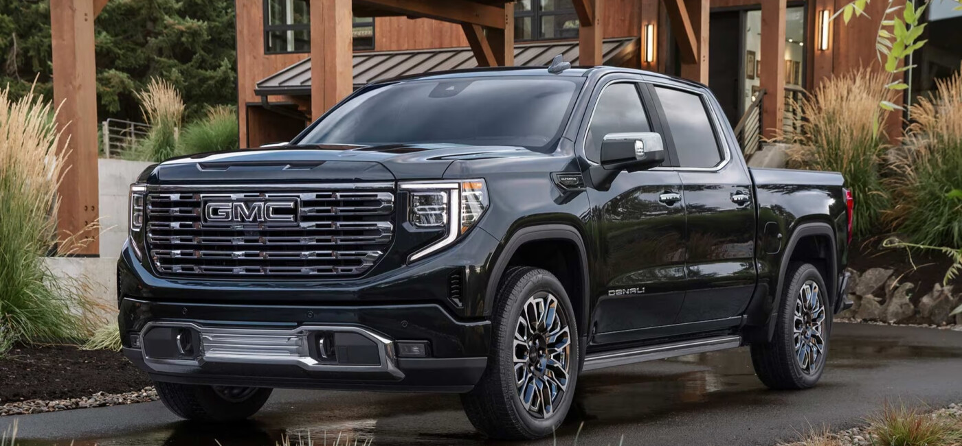 2026 GMC Sierra 1500 parked in driveway 