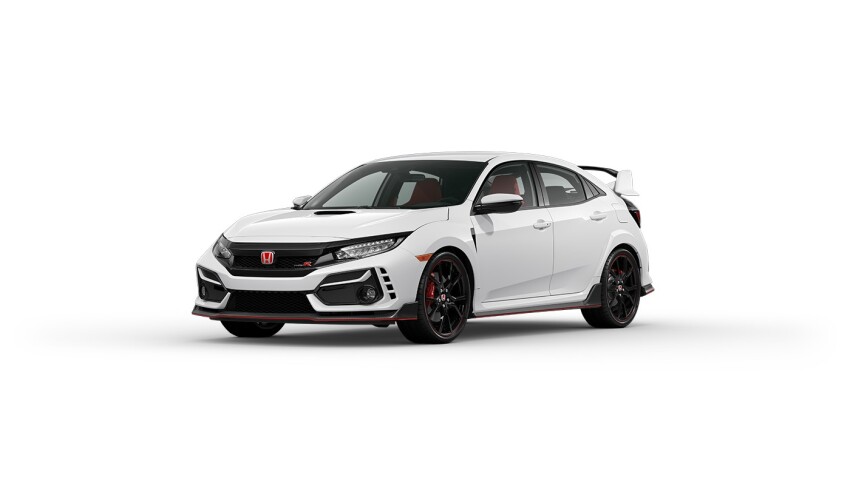 2021 Honda Civic Type R Championship White 2021 Honda Civic Type R Championship White