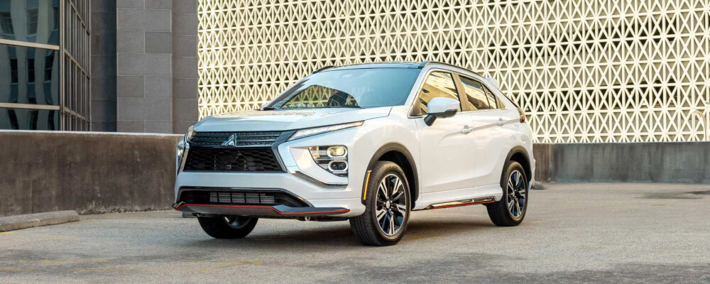 2023 Mitsubishi Eclipse Cross Parked Downtown 2023 Mitsubishi Eclipse Cross Parked Downtown