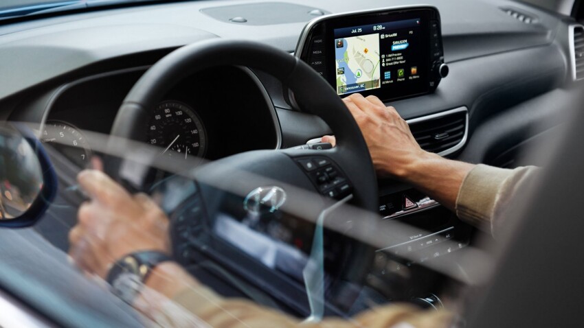 2021 Hyundai Tucson dashboard
