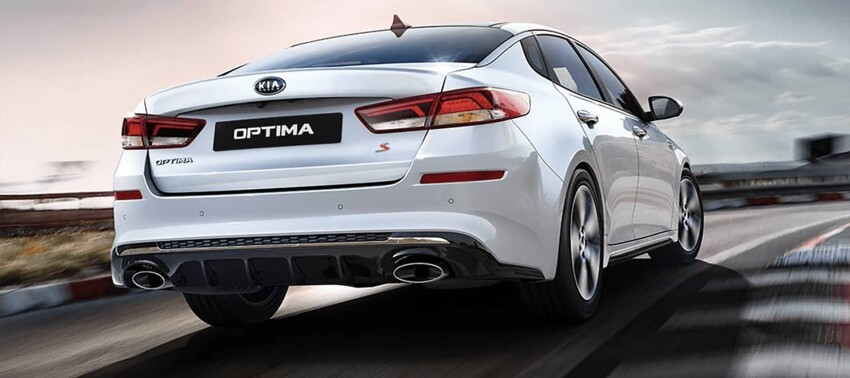 2019 Kia Optima rear 2019 Kia Optima rear