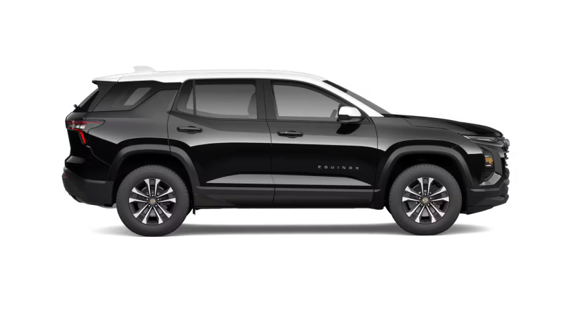 2026 Chevy Equinox LT in Mosaic Black Metallic with Summit White Roof