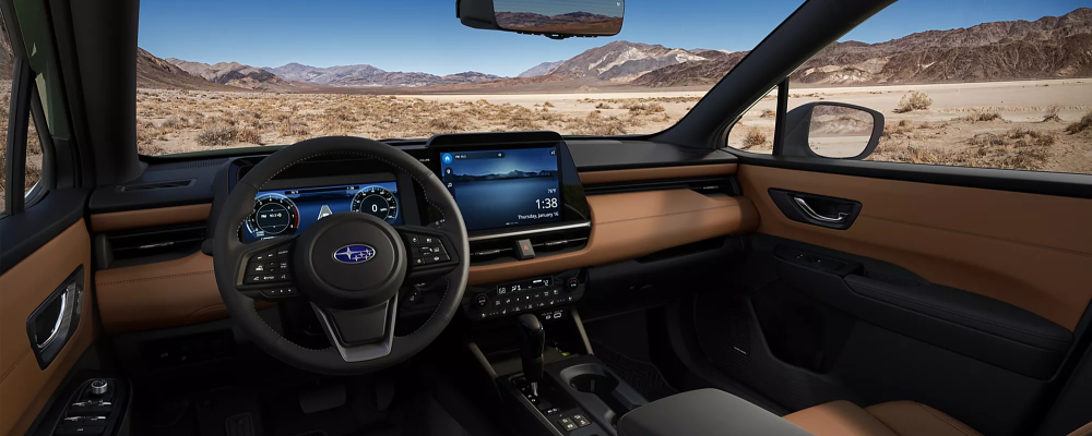 2026 Subaru Outback Interior 2026 Subaru Outback Interior Front Seat View