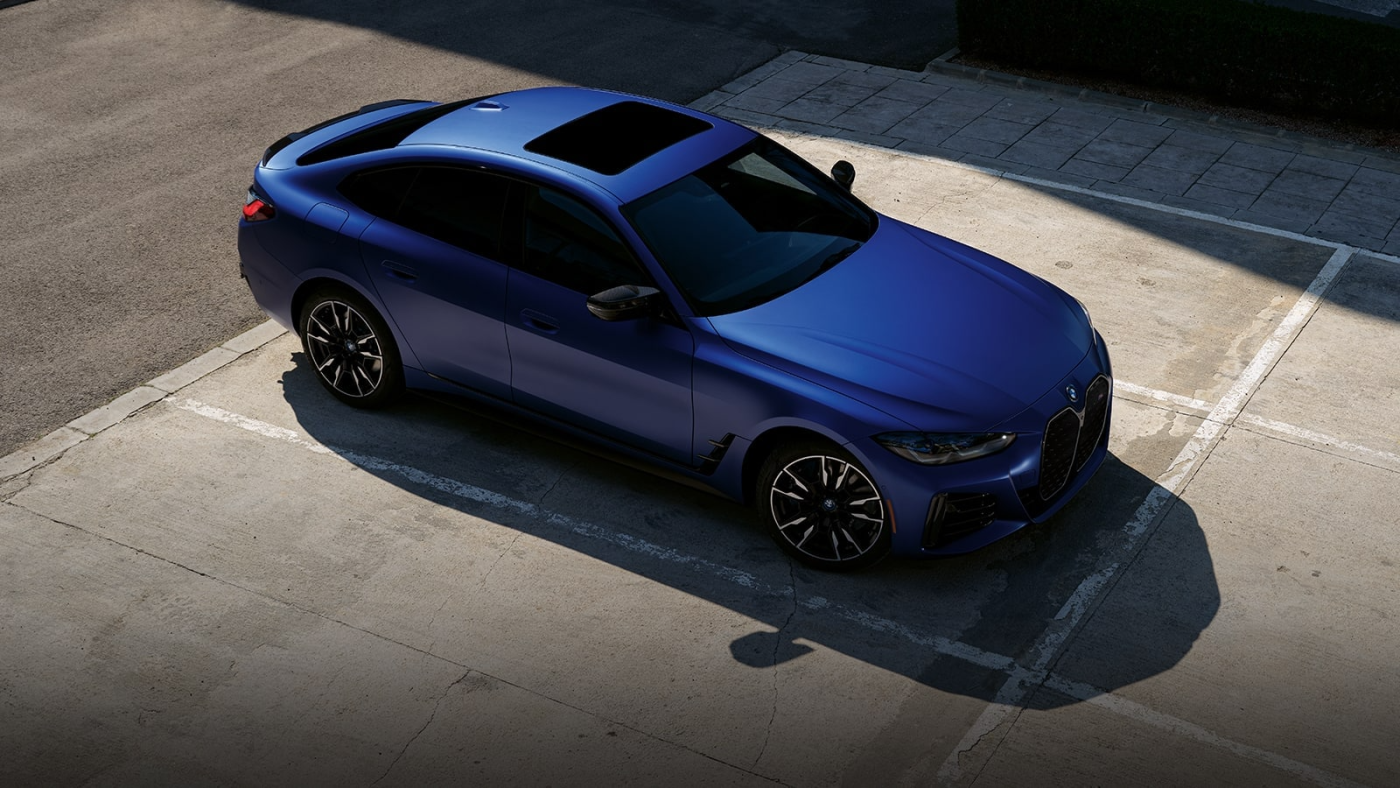 2022 BMW i4 in Parking Lot 2022 BMW i4 in Parking Lot