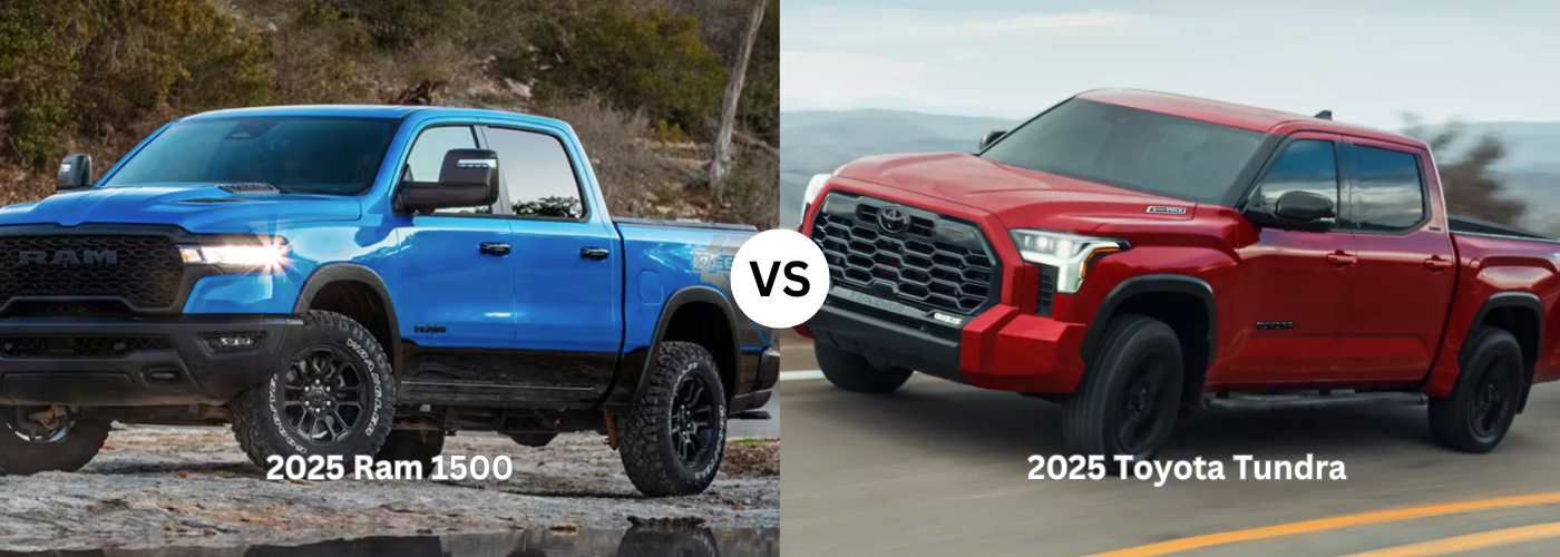 2025 Ram 1500 vs. 2025 Toyota Tundra 2025 Ram 1500 vs. 2025 Toyota Tundra