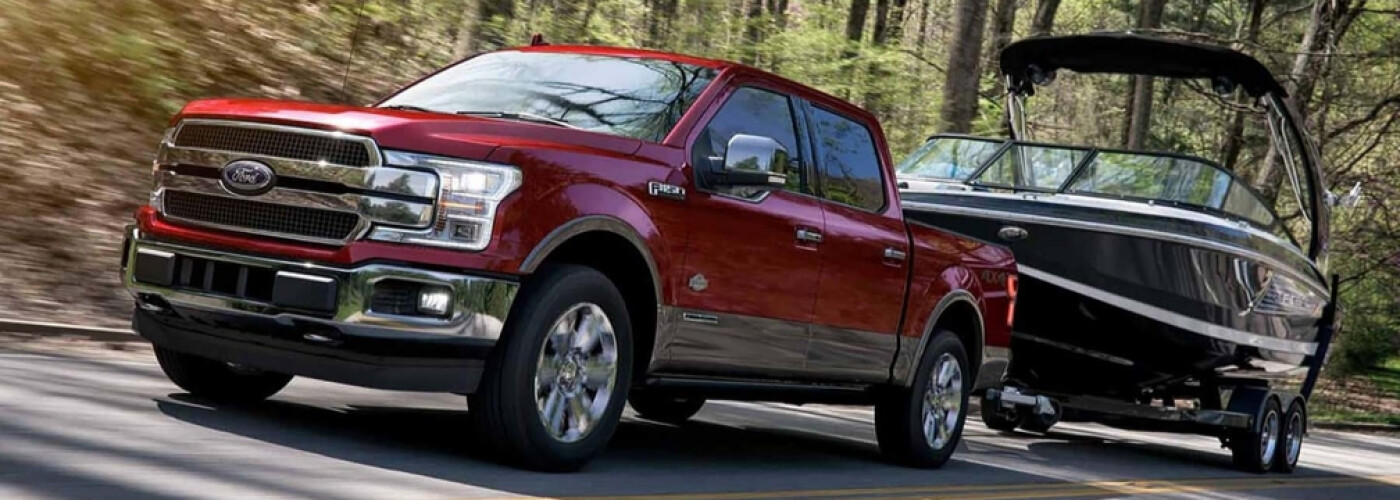 2019 Ford F150 Towing Boat