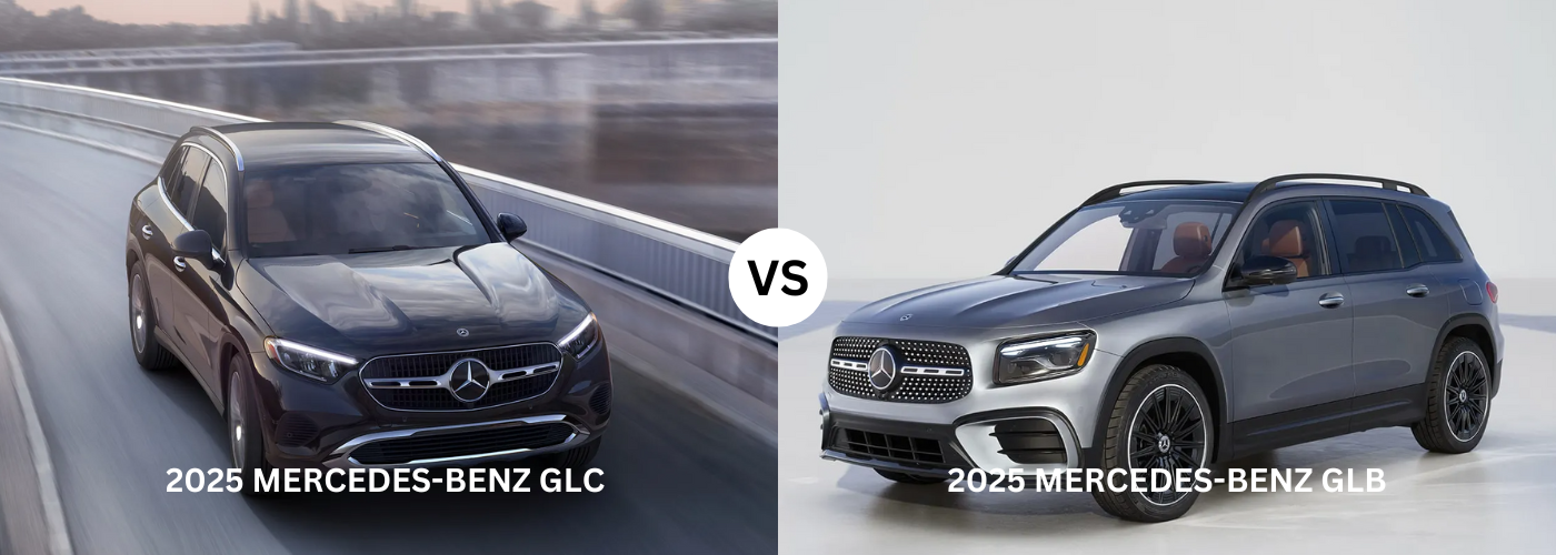 2025 Mercedes-Benz GLC SUV vs 2025 Mercedes-Benz GLB SUV