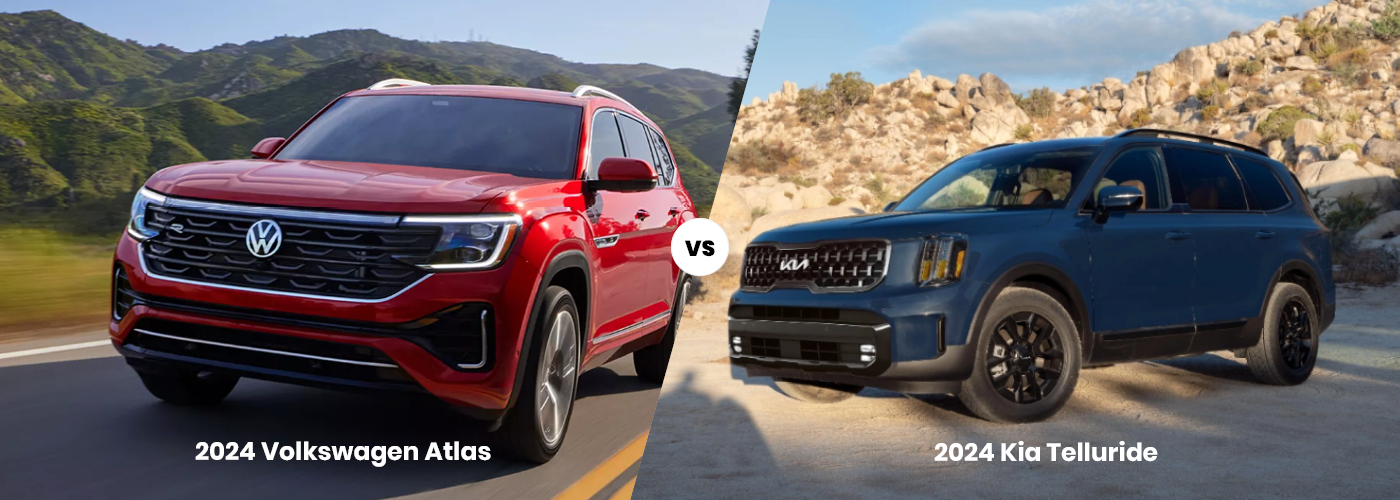 2024 Volkswagen Atlas Vs. 2024 Kia Telluride Comparison