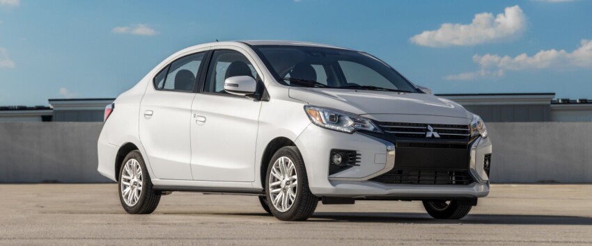 2022 Mitsubishi Mirage G4 Parked 2022 Mitsubishi Mirage G4 Parked