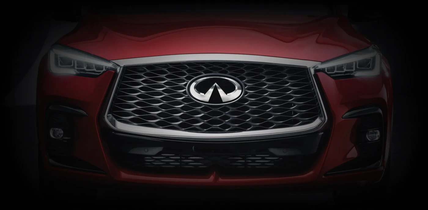 2023 INFINITI QX55 grille