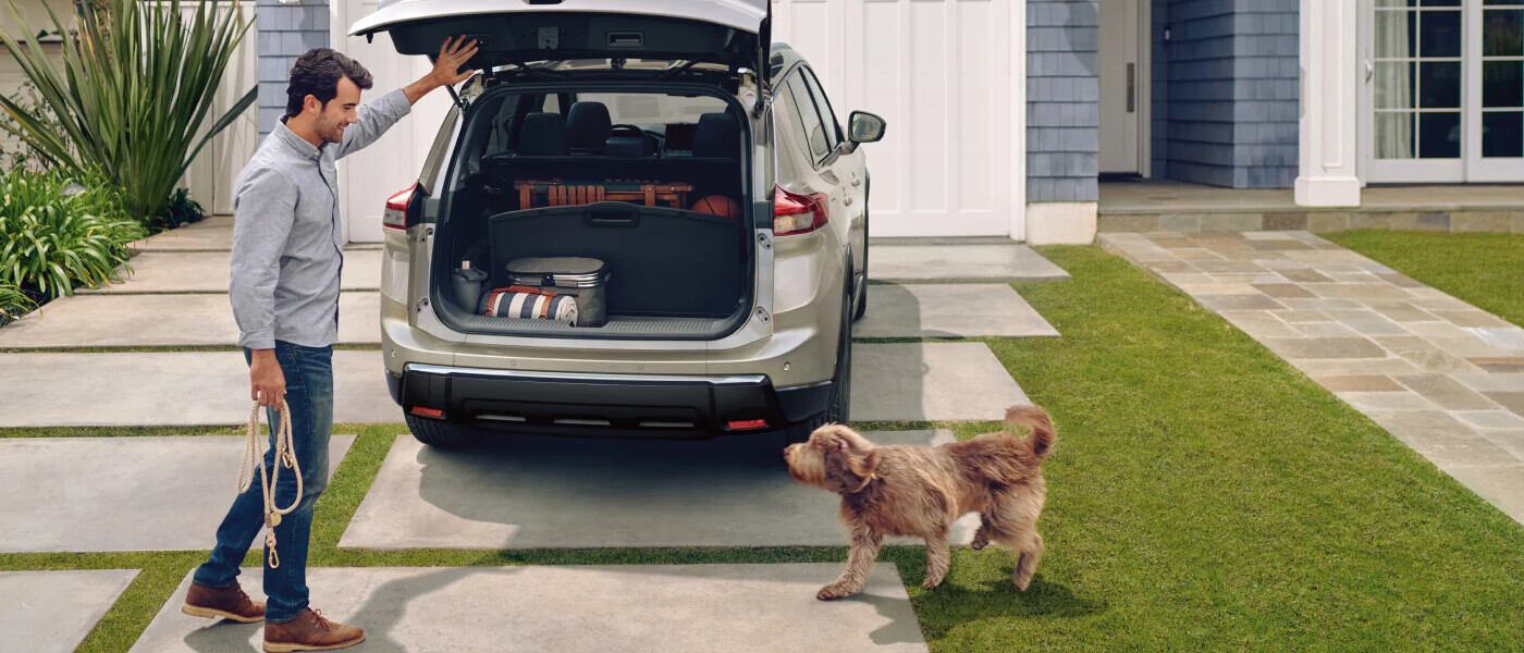 2026 Nissan Rogue trunk space
