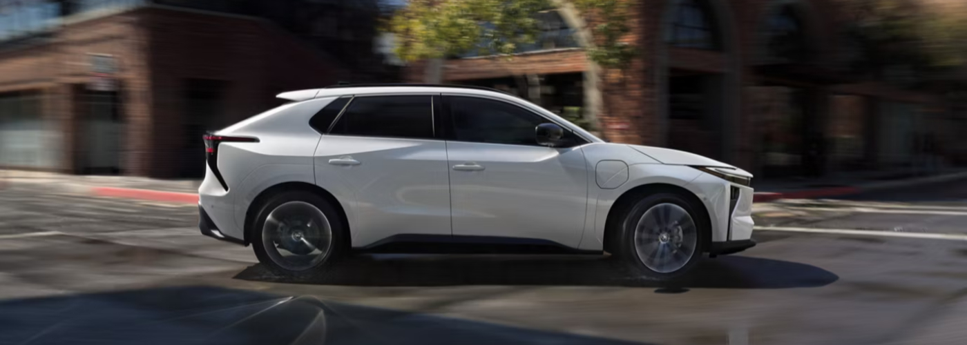2026 Toyota bZ Limited AWD in Wind Chill Pearl Color