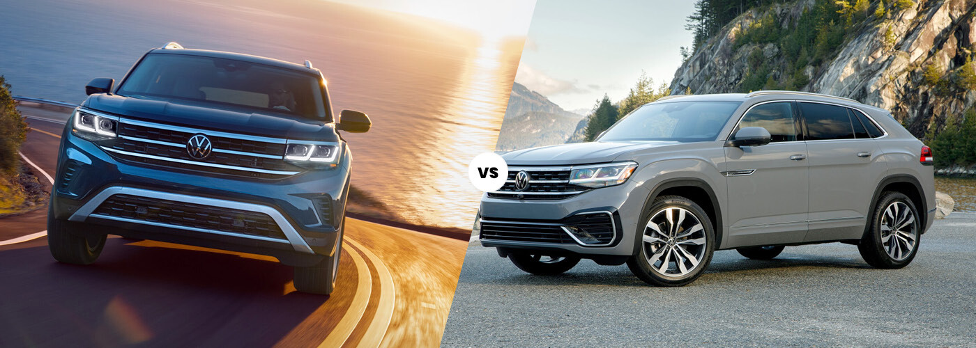 2021 VW Atlas vs. Atlas Cross Sport