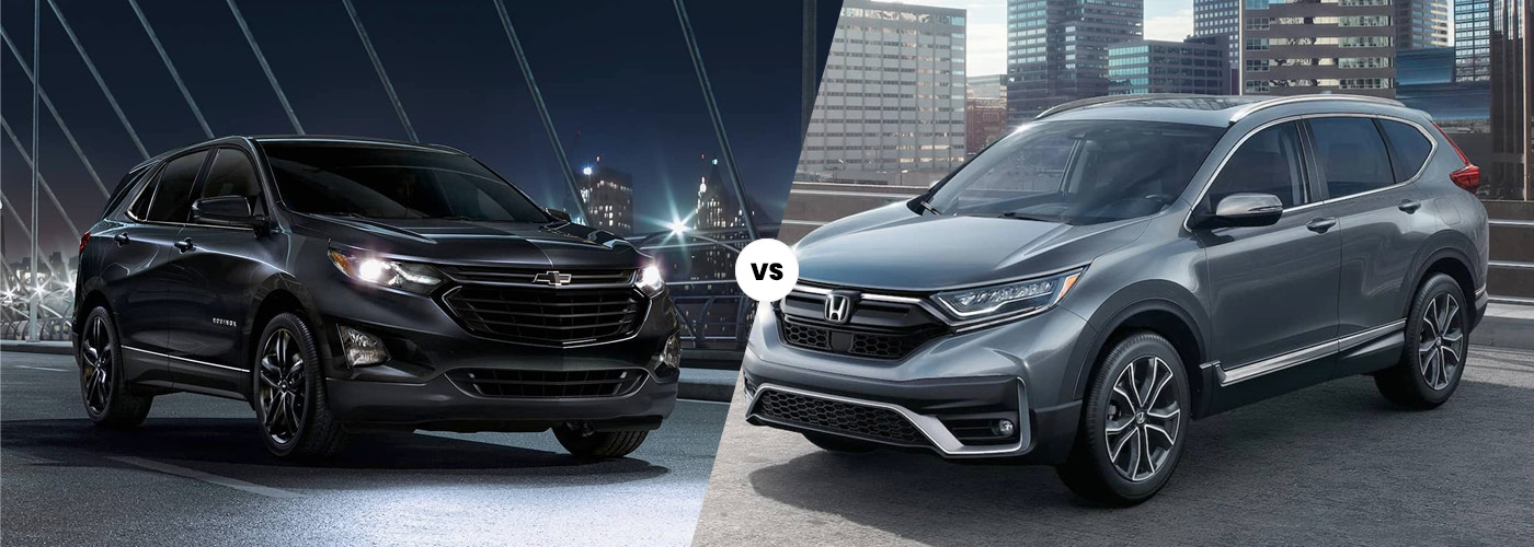 2020 Chevrolet Equinox vs. Honda CR-V