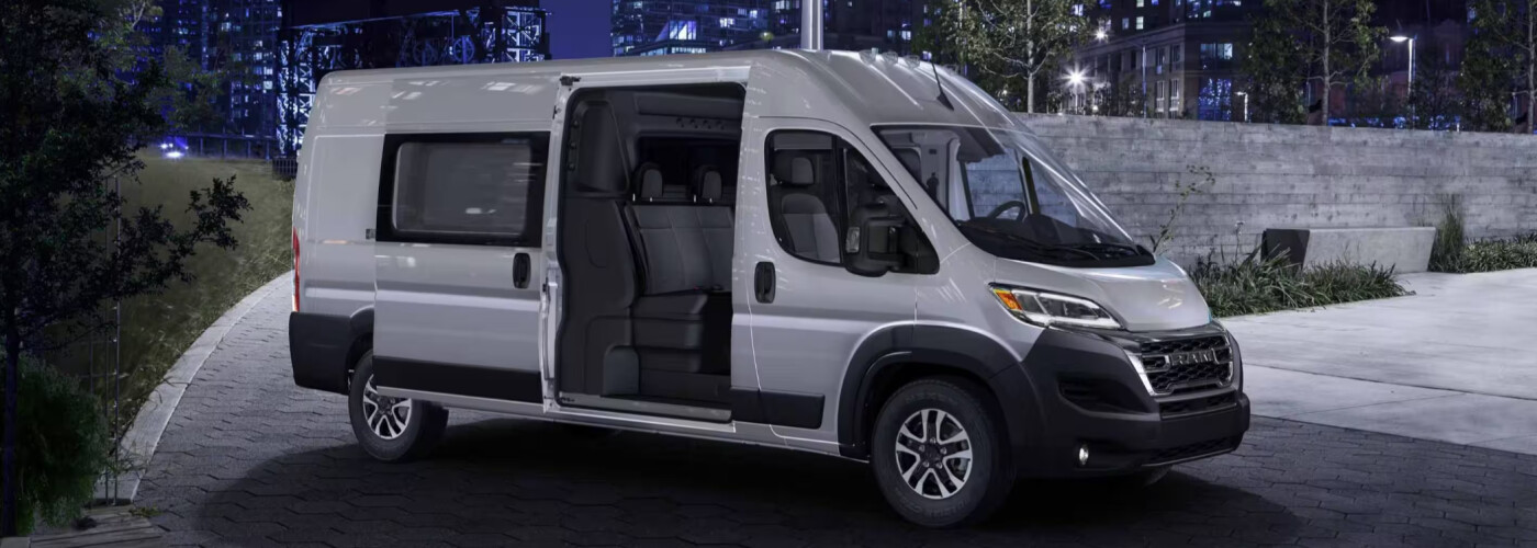 2025 RAM ProMaster White 2025 RAM ProMaster at night
