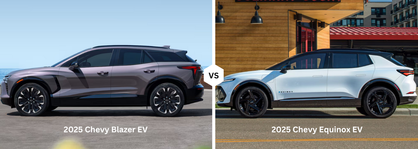 2025 Chevy Blazer EV vs. 2025 Chevy Equinox EV
