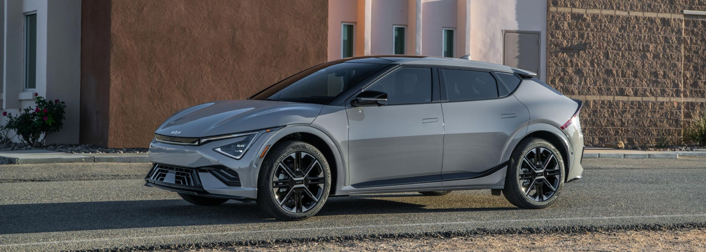 2025 Kia EV6 in Wolf Gray