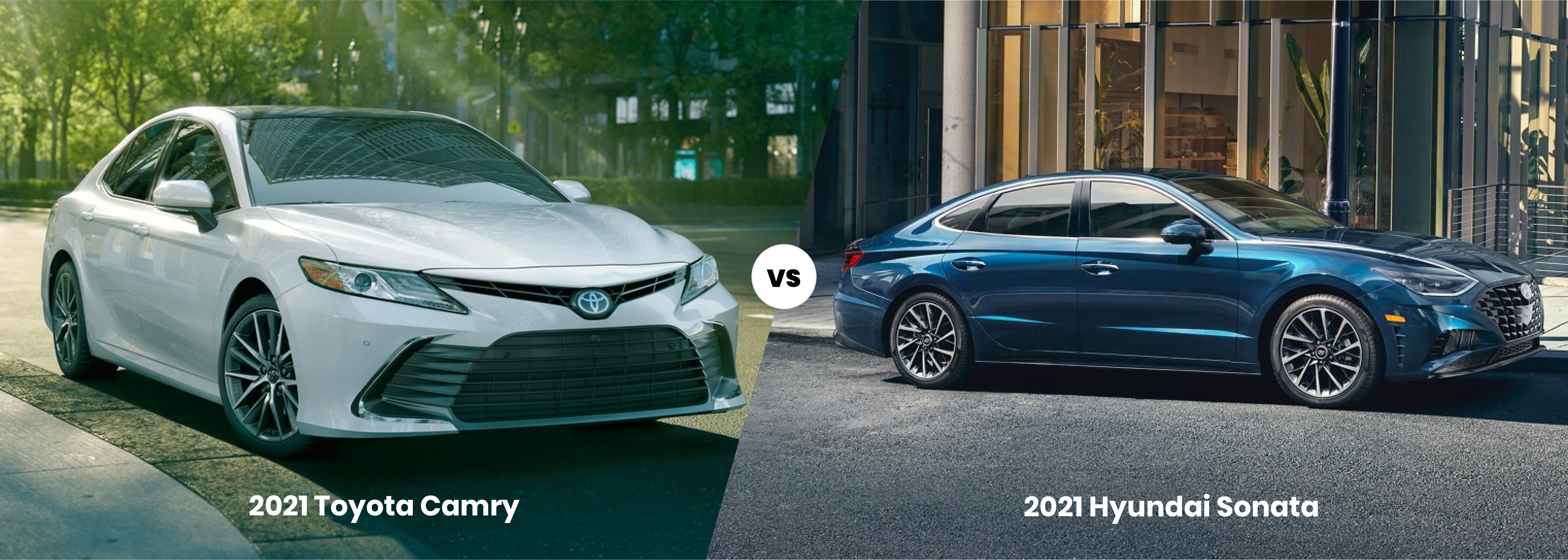 2021 Toyota Camry vs. 2021 Hyundai Sonata 2021 Toyota Camry vs. 2021 Hyundai Sonata