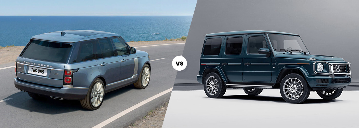 2021 Land Rover Range Rover vs. 2020 Mercedes-Benz G-Class