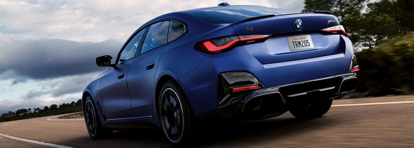 2022 BMW i4 Driving On the Road