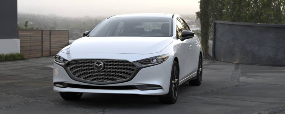 2026 Mazda3 Sedan white exterior