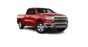 2024 Ram 1500 Big Horn Quad Cab in Flame Red Clear-Coat
