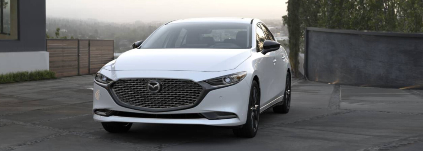 2026 Mazda3 Sedan white exterior