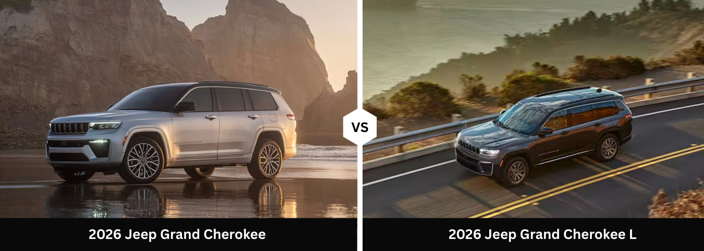 2026 Jeep Grand Cherokee vs. Grand Cherokee L