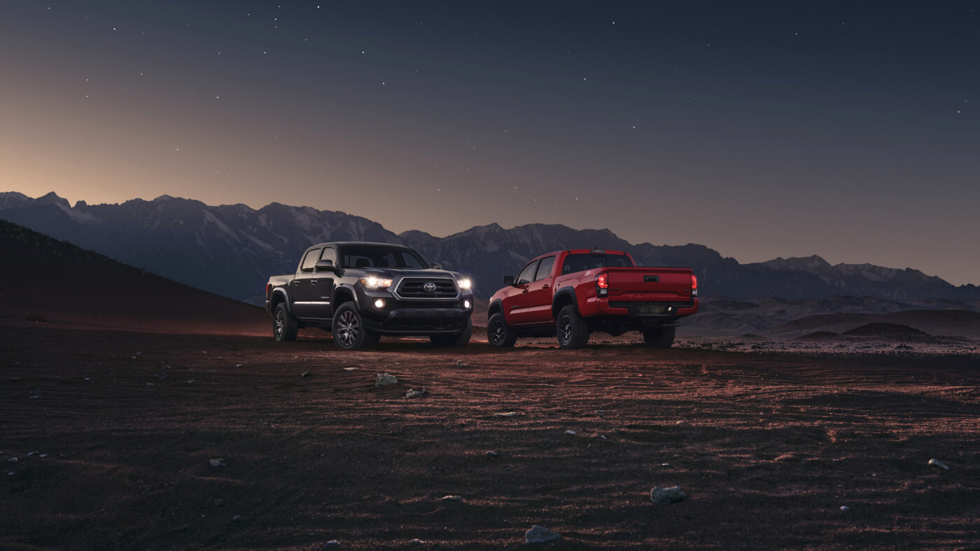 2023 Toyota Tacoma SR5 SX and Chrome Packages