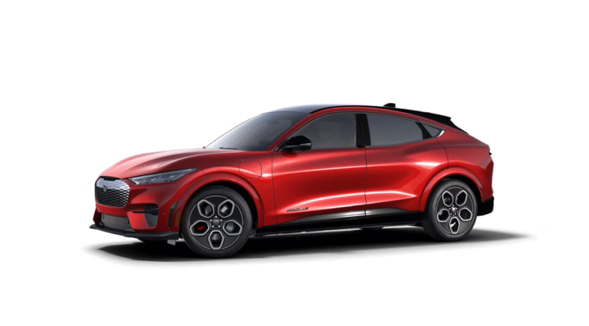 2023 Ford Mustang Mach-E -  Rapid Red Metallic Tinted Clearcoat