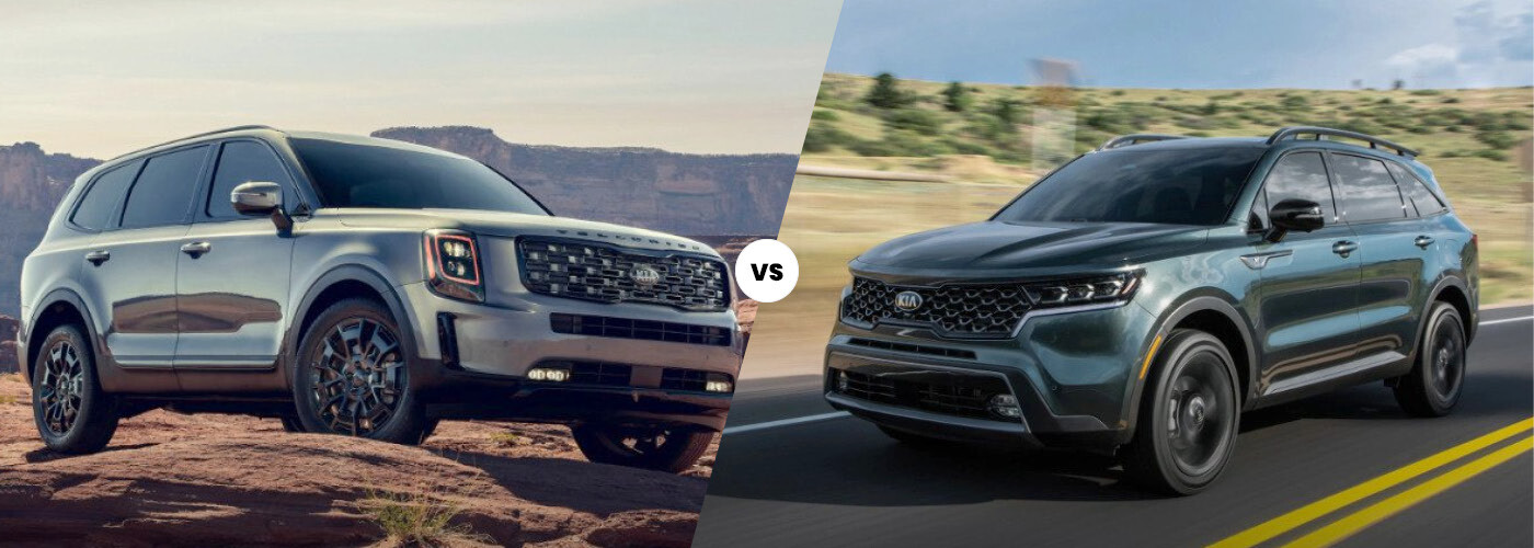 2021 Kia Telluride vs. 2021 Kia Sorento
