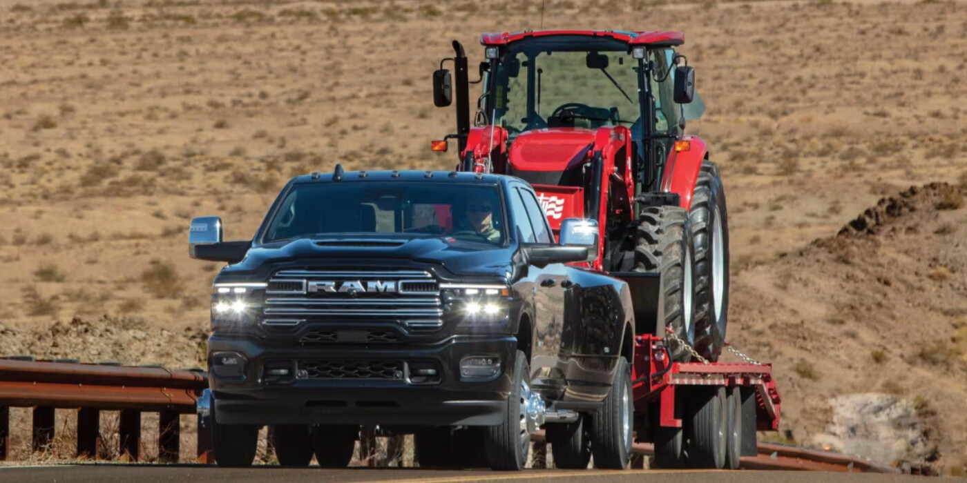 2026 Ram 3500 towing tractor