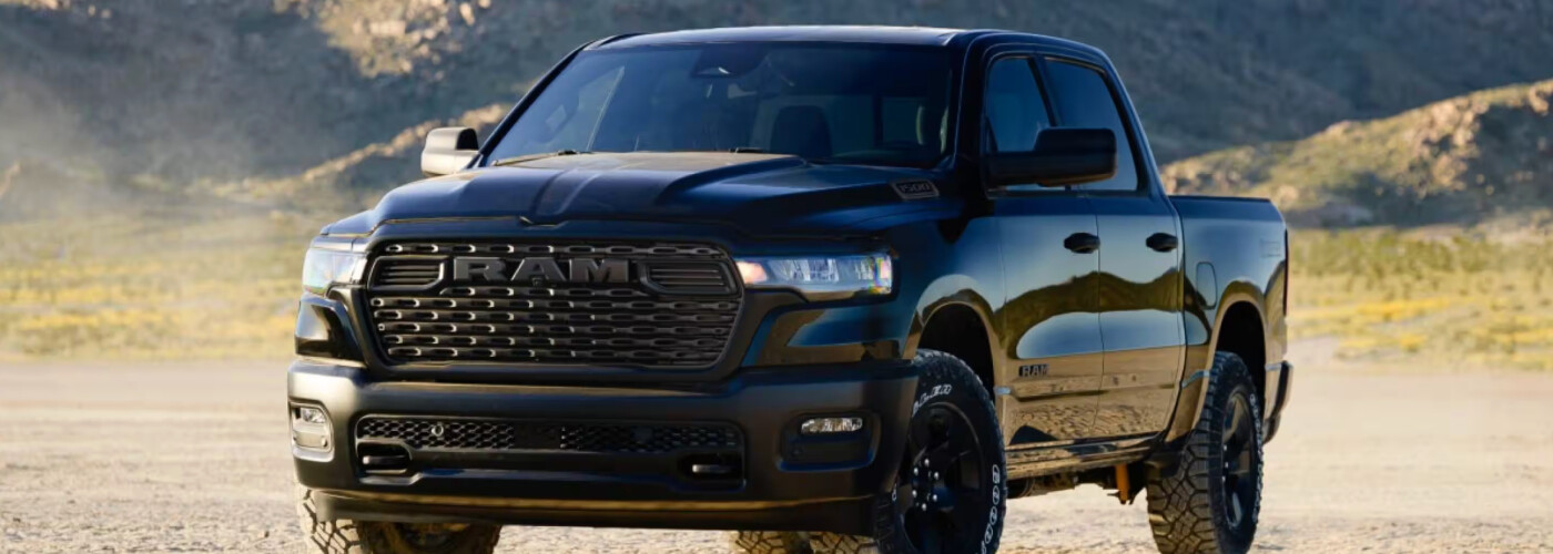 2026 RAM 1500 exterior black 